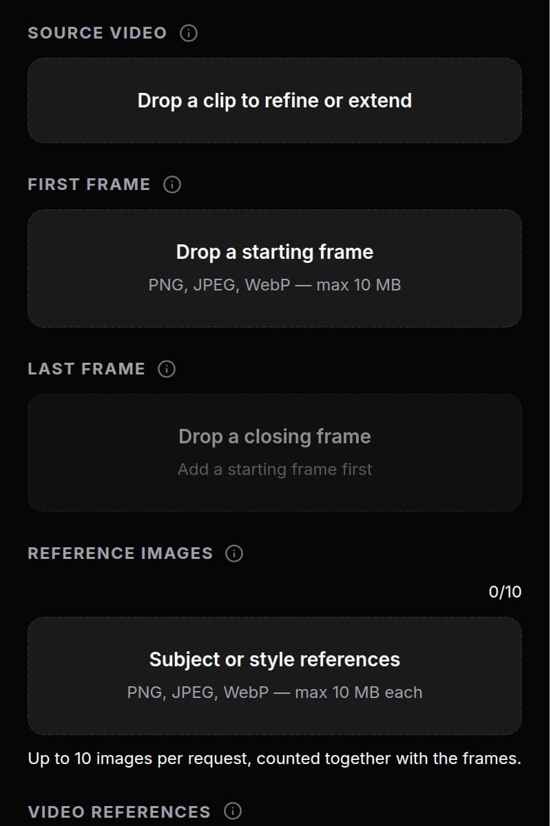 BananaBanana generator: extending a finished clip with a new prompt