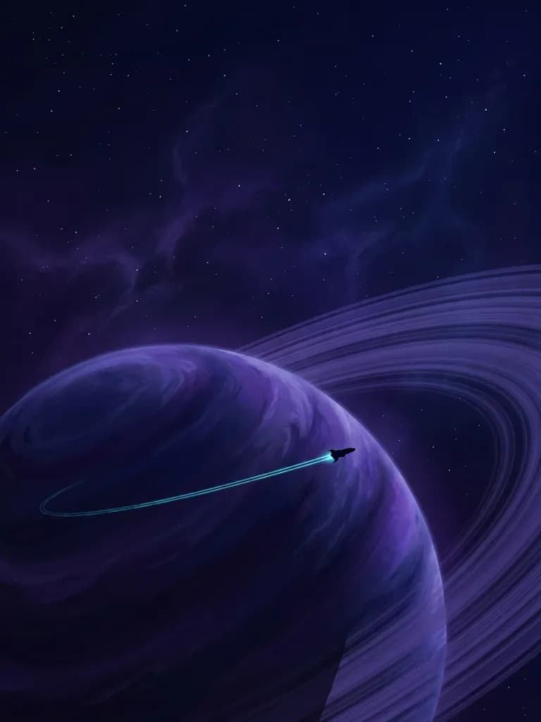 AI-generated book covers example — Sci-fi — ringed world, made with Nano Banana Pro on BananaBanana