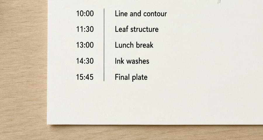 Full-resolution crop of the Qwen Image 3.0 Pro poster showing five schedule lines with times and session names, every character correct
